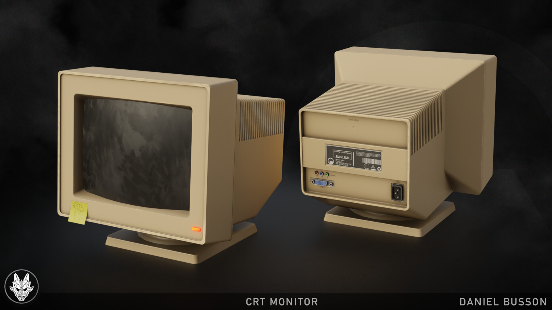 Monitor model for S&box